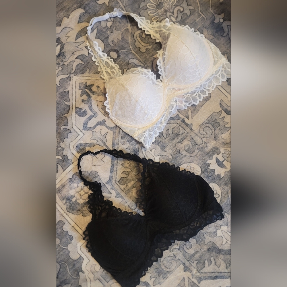 PINK Victorias Secret Lace Bra Bundle